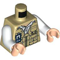 Mini Upper Part Number 3064 Brick Yellow