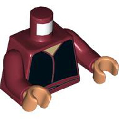 Mini Upper Part Number 4498 Dark Red