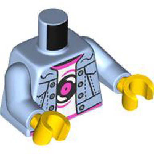 Mini Upper Part Number 6759 Light Royal Blue