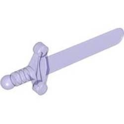 Mini Sword Transparent Bright Violet