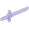Mini Sword Transparent Bright Violet