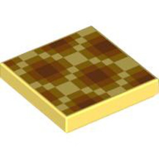 Flat Tile 2x2 Number 487 Cool Yellow Flat Tile 2x2 Number 487 Cool Yellow