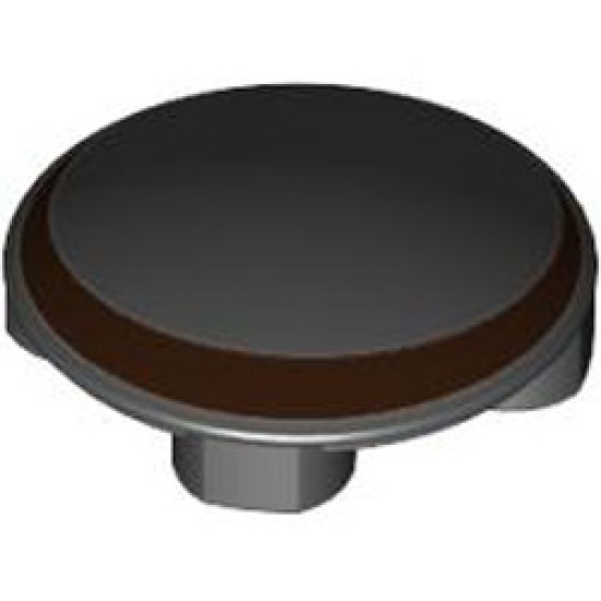 Slide Shoe Round 2x2 Number 20 Black