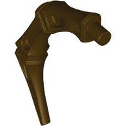 Leg with Diameter 3.2 Shaft 1/2 M Dark Brown