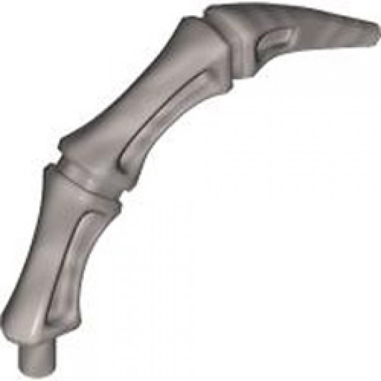 Leg with Diameter 3.2 Shaft 1/2 M Silver Metallic 