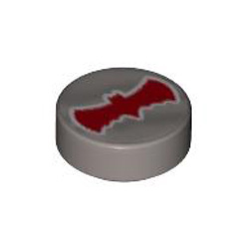 Flat Tile 1x1 Round Number 167 Silver Metallic Flat Tile 1x1 Round Number 167 Silver Metallic