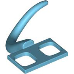 Mini Tail Number 14 Medium Azur