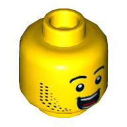 Mini Head Number 3528 Bright Yellow