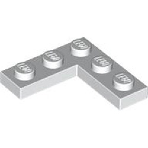 Corner Plate 1x3x3 White