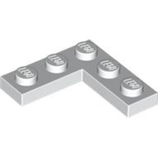 Corner Plate 1x3x3 White