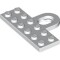 Plate 2x6 with Function Number 1 White