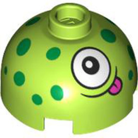 Final Brick 2x2 Number 1023 Bright Yellowish Green