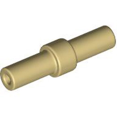 Shaft 2M Diameter 3.2 with Stop Brick Yellow