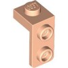 Plate 1x1 with 1.5 Plate 1x2 Downwards Light Nougat