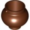 Mini Pot Reddish Brown