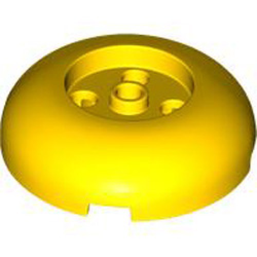 Sphere 4x4 with Knob Bright Yellow