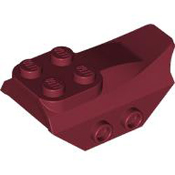 Design Brick 2x5 Number 1 Dark Red Design Brick 2x5 Number 1 Dark Red