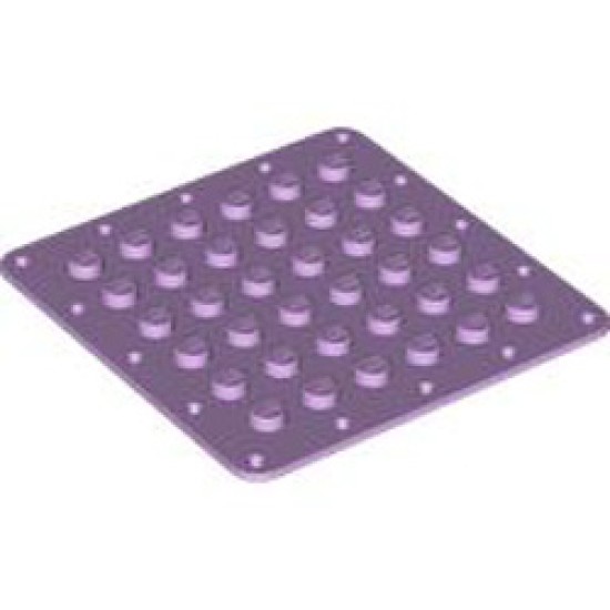 Base Plate 6x6 Flexible Number 2 Lavender