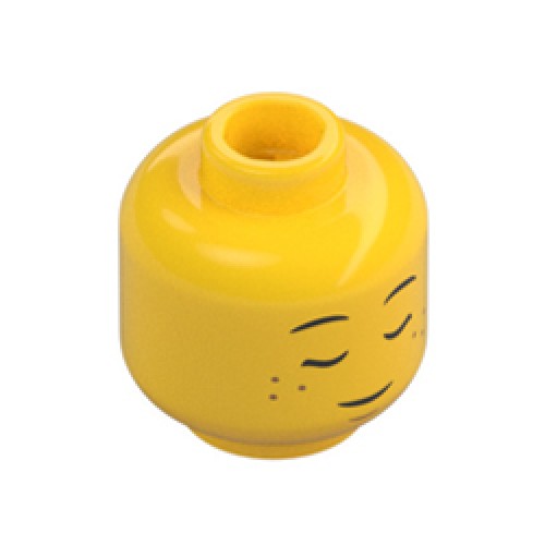 Mini Head Number 3561 Bright Yellow