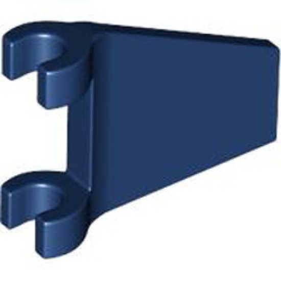 Banner 26 Degree with 2 Holders and Flared Edge Earth Blue