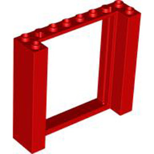 Frame 2x8x6 Bright Red