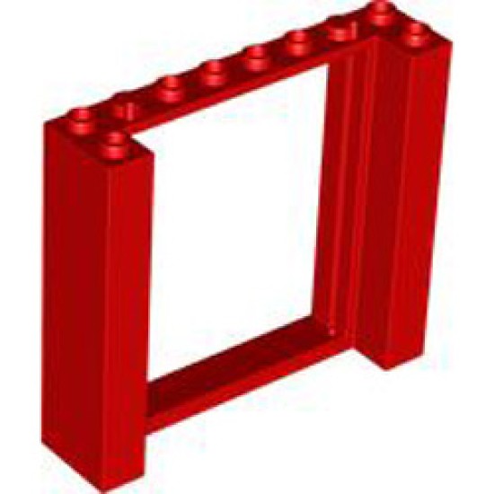 Frame 2x8x6 Bright Red