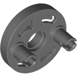 Flex Joint Male with 4.85 Bush Dark Stone Grey