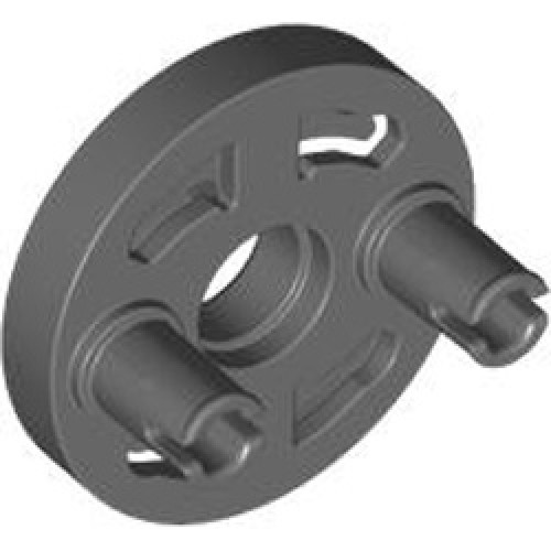 Flex Joint Male with 4.85 Bush Dark Stone Grey