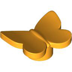 Butterfly Number 1 Flame Yellowish Orange