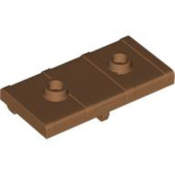 Chest Lid 2x4 Number 2 Medium Nougat