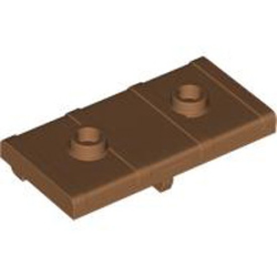 Chest Lid 2x4 Number 2 Medium Nougat