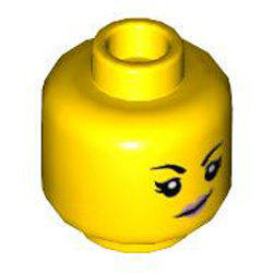 Mini Head Number 3617 Bright Yellow