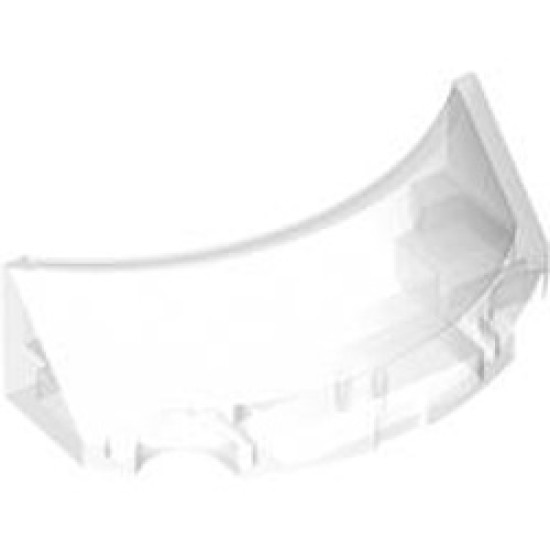 Windscreen 2x4 Number 1 Transparent White
