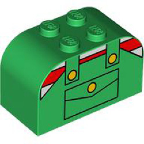 Arch 2x4x2 Overall Dark Green