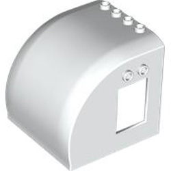 Shell 6x6x5 Number 1 White