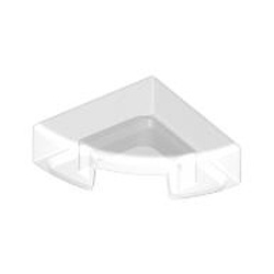 1/4 Circle Tile 1x1 Transparent