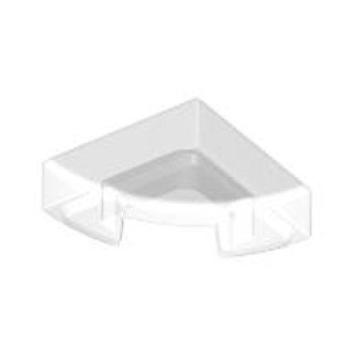 1/4 Circle Tile 1x1 Transparent