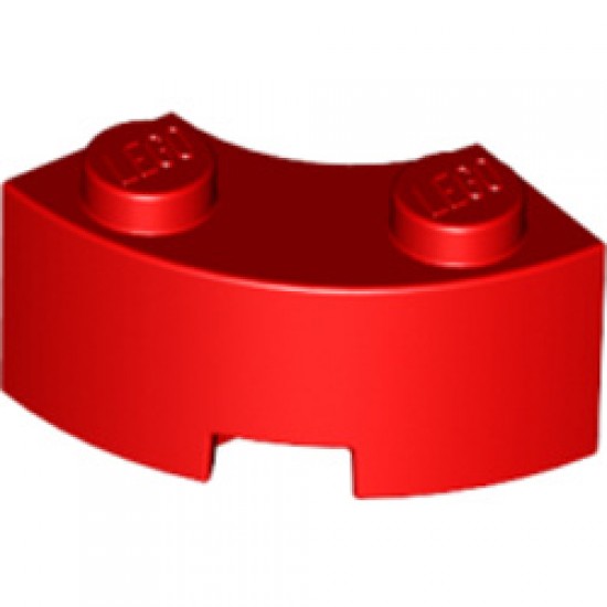 Brick 2x2 with Inside and Outside Bow Bright Red