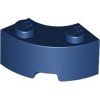 Brick 2x2 with Inside and Outside Bow Earth Blue