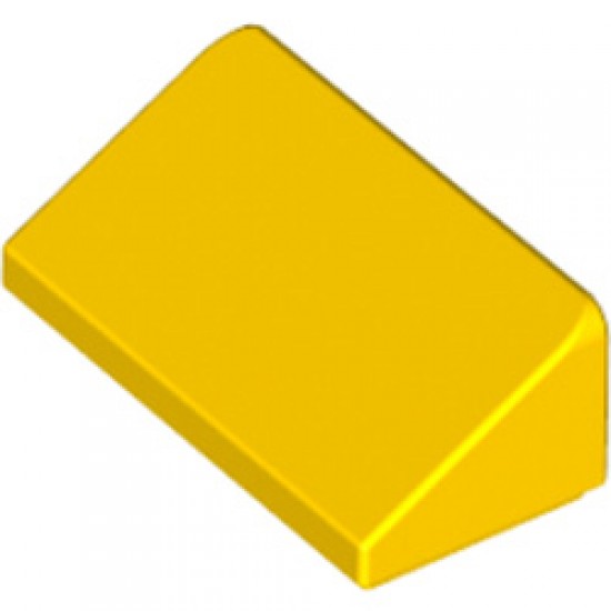 Roof Tile 1x2x2/3 Bright Yellow