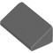 Roof Tile 1x2x2/3 Dark Stone Grey
