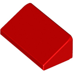 Roof Tile 1x2x2/3 Bright Red Roof Tile 1x2x2/3 Bright Red
