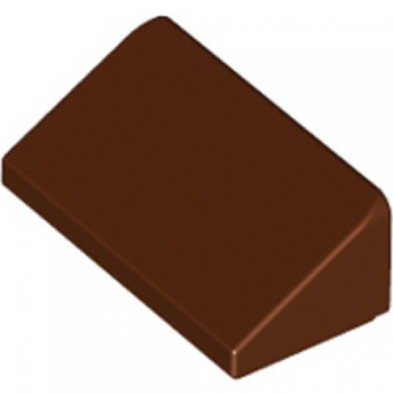 Roof Tile 1x2x2/3 Reddish Brown