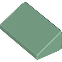 Roof Tile 1x2x2/3 Sand Green Roof Tile 1x2x2/3 Sand Green
