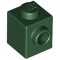Brick 1x1 with 1 Knob Earth Green