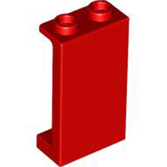 Wall Element 1x2x3 Bright Red