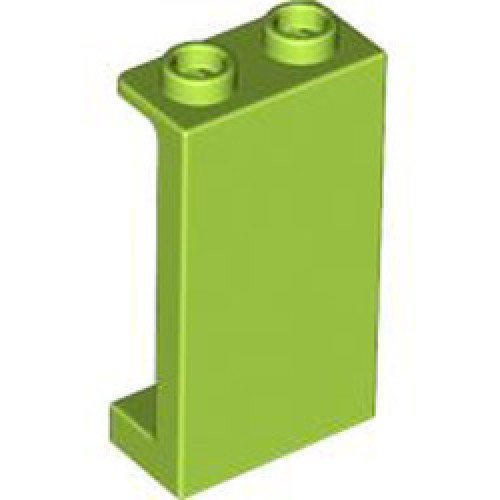 Wall Element 1x2x3 Bright Yellowish Green