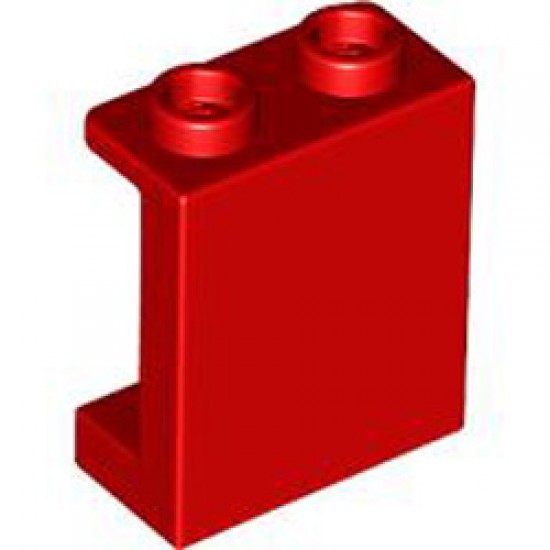 Wall Element 1x2x2 Bright Red