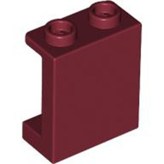 Wall Element 1x2x2 Dark Red