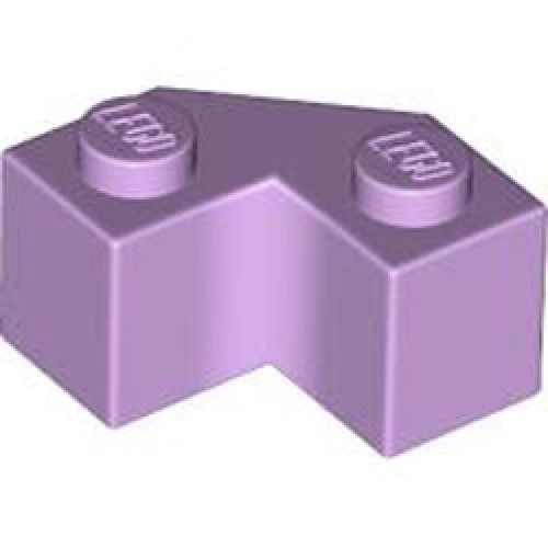 Brick 2x2 with Angle 45 Degree Lavender